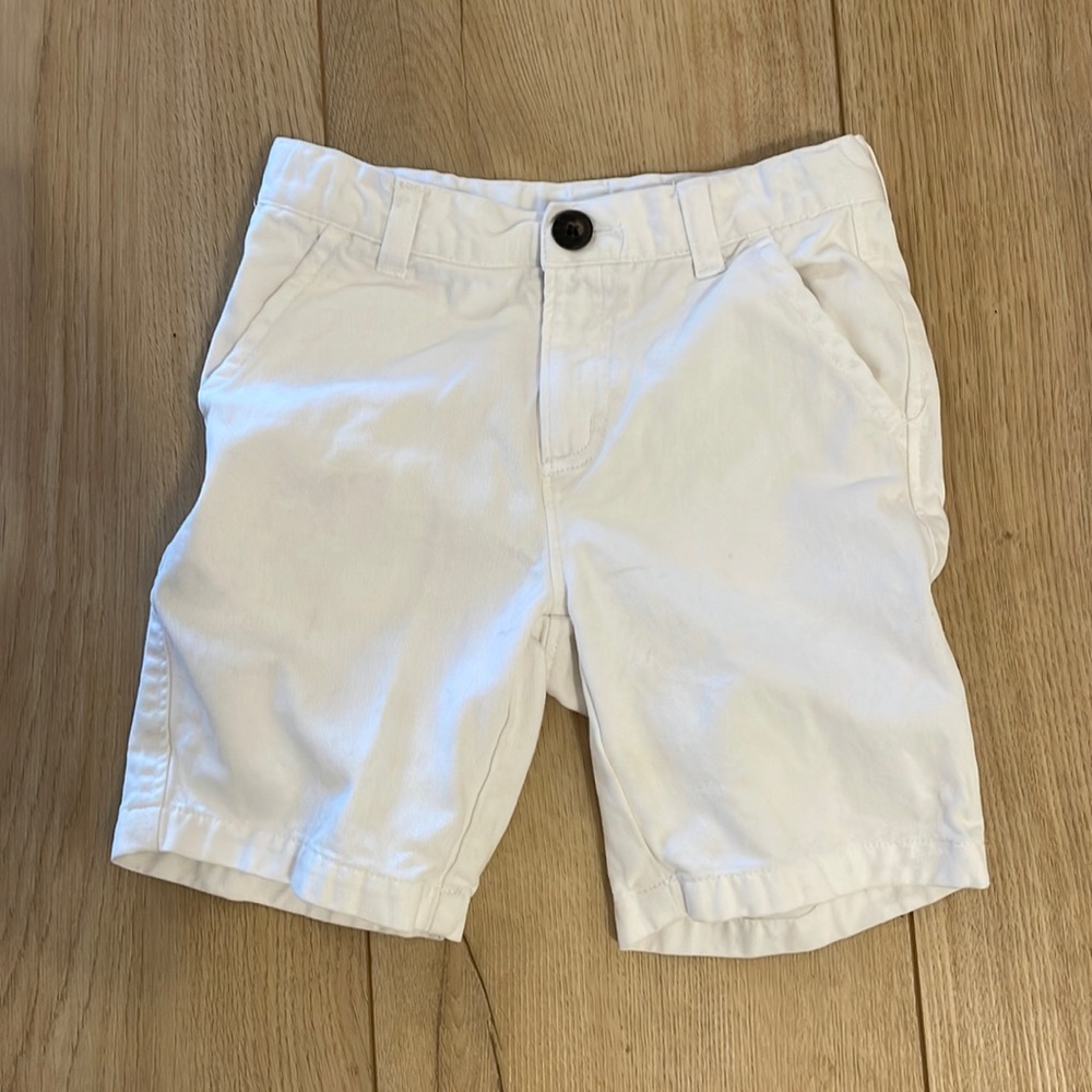 Gymboree white shorts size 6
